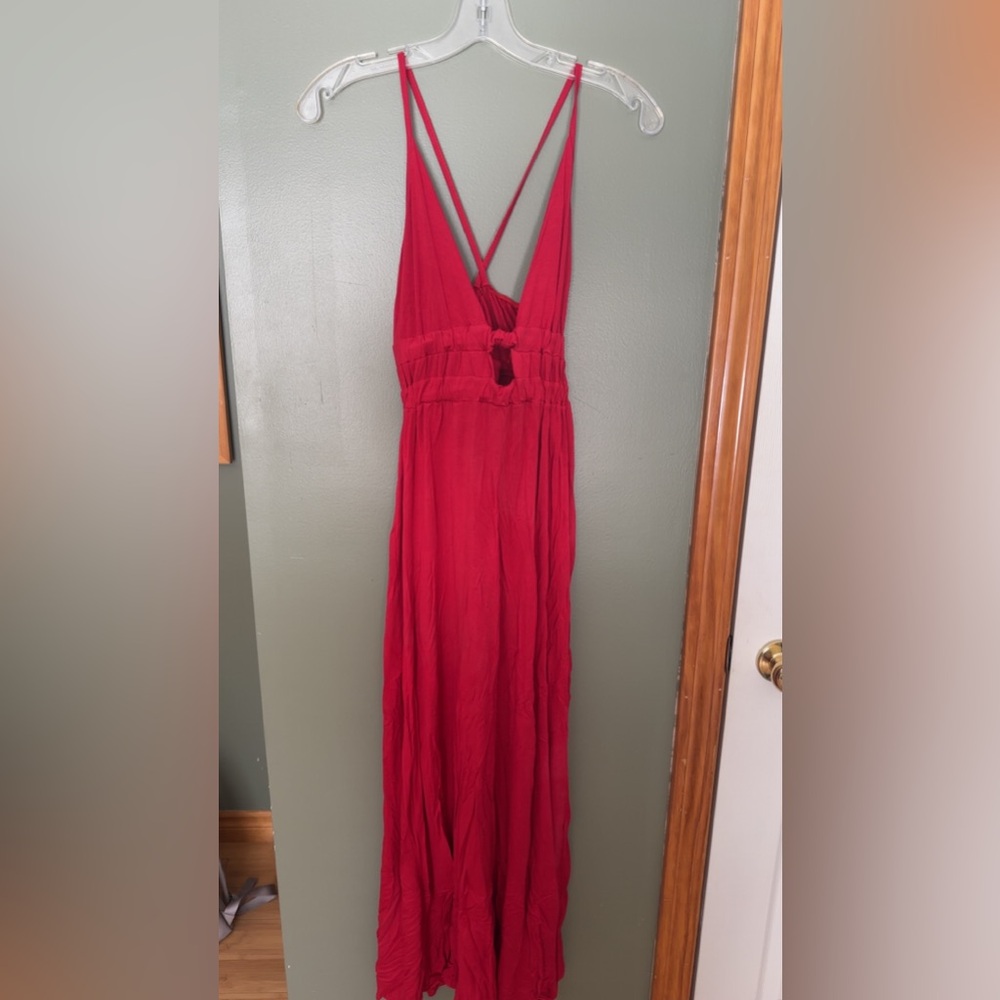 Red Maxi Women's Dress